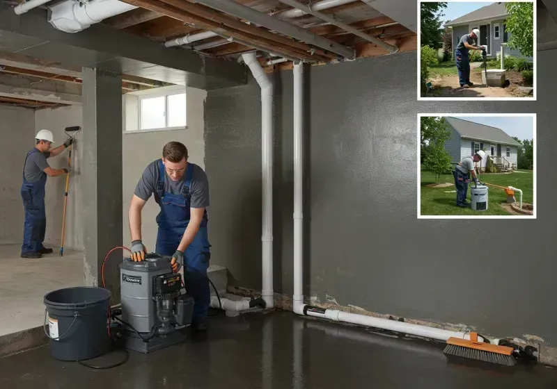 Basement Waterproofing and Flood Prevention process in Ham Lake, MN